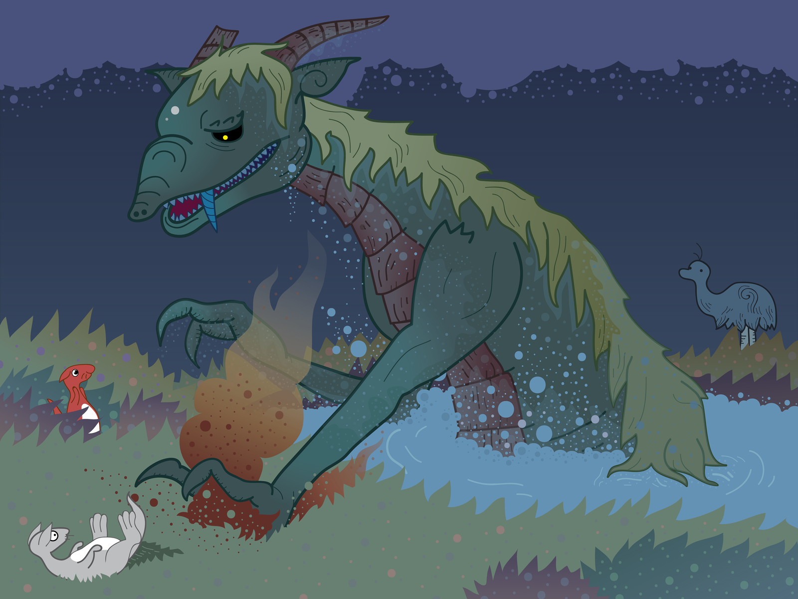 Bunyip Animation Bunyip