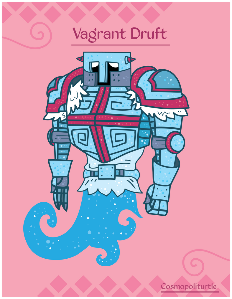 Hiraeth Creature #141 - Vagrant Druft by Cosmopoliturtle Hiraeth Creature #141 - Vagrant Druft by Cosmopoliturtle