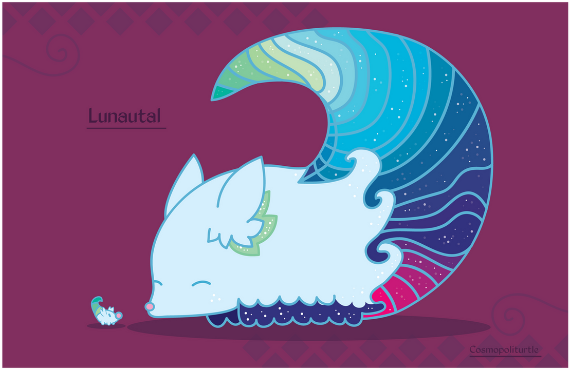 Hiraeth Creature #143 - Lunautal by Cosmopoliturtle Hiraeth Creature #143 - Lunautal by Cosmopoliturtle