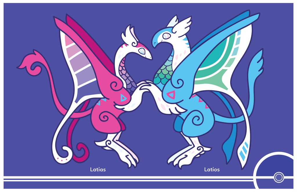 Pokemon 380 381 By Cosmopoliturtle On Deviantart Pokemon 380 381 By Cosmopoliturtle On Deviantart