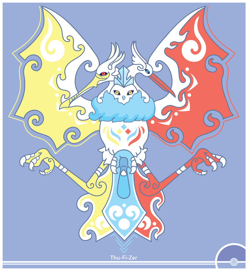 Cosmopoliturtle — Pokemon #144 Galar Form Redesign - Articuno