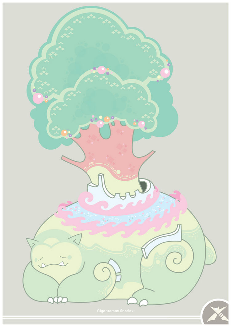 Pokemon #143 Gigantamax by Cosmopoliturtle on DeviantArt