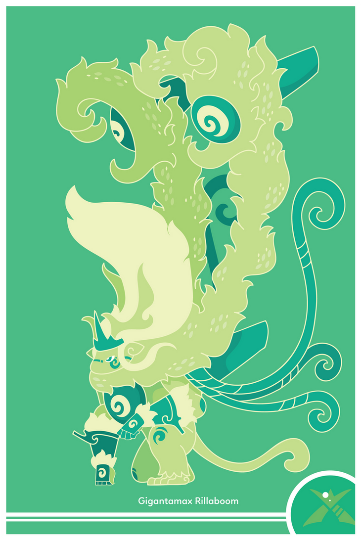 Pokemon #812 Gigantamax by Cosmopoliturtle on DeviantArt
