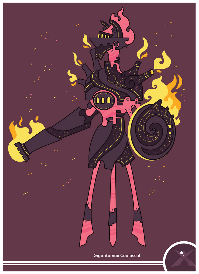 Pokemon #839 Gigantamax by Cosmopoliturtle on DeviantArt