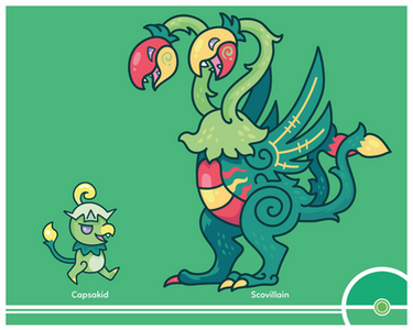 Cosmopoliturtle — Pokemon Redesign #983 - Kingambit Pawniard Line