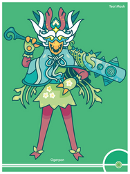 Pokemon #1017 (Teal Mask)