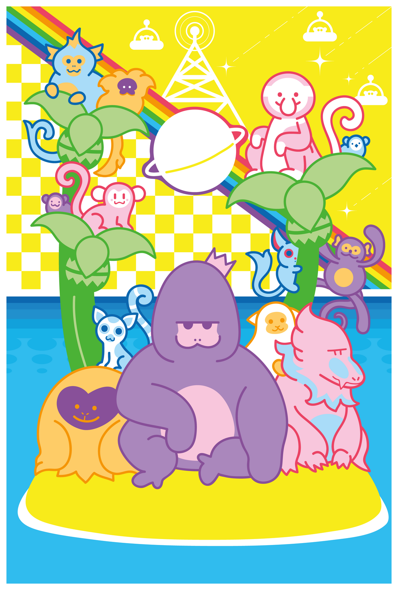 Monkeys Cartoon Deviantart Funny Monkeys by Cosmopoliturtle on DeviantArt