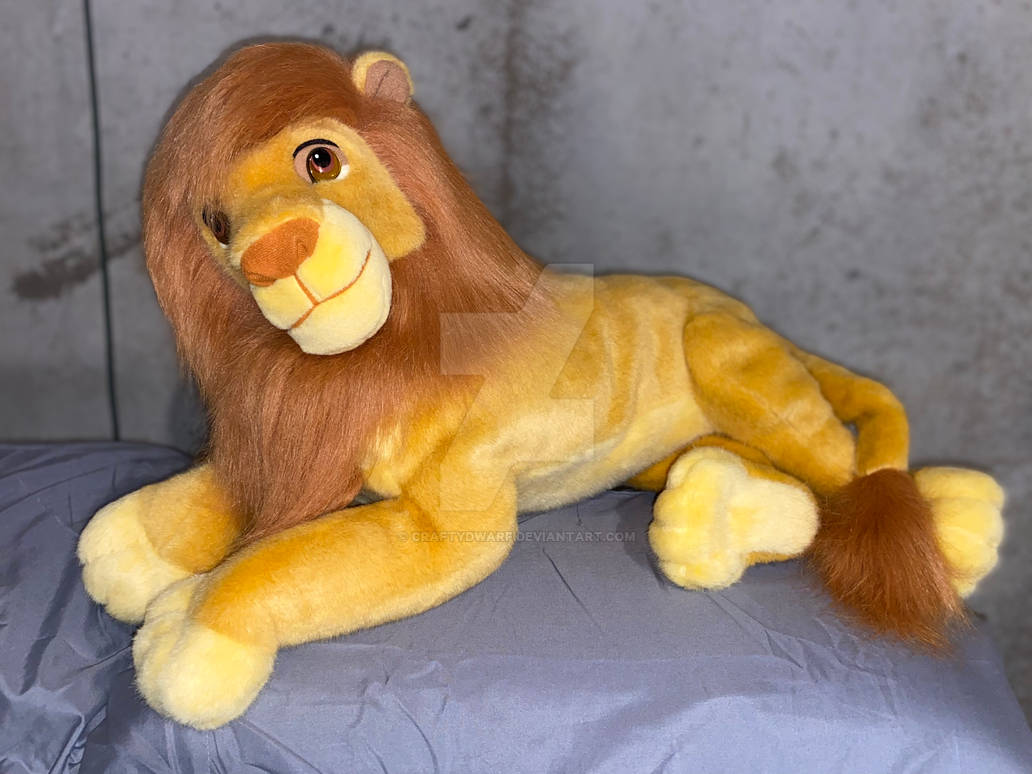 Adult Simba Plush - The Lion King - Mattel 1994 by CraftyDwarf on ...
