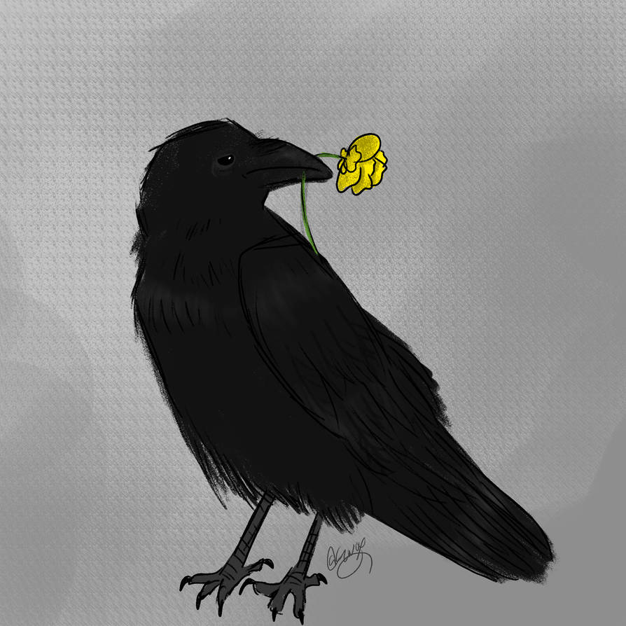 Crow by gorowhoro on DeviantArt