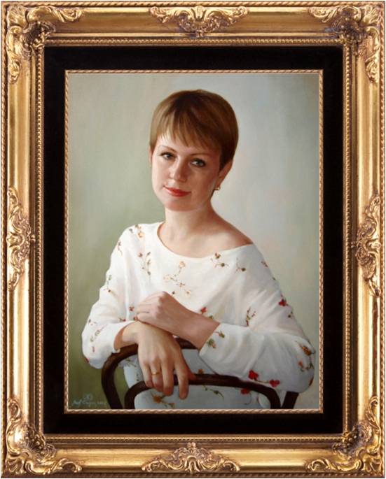 portrait oil painting