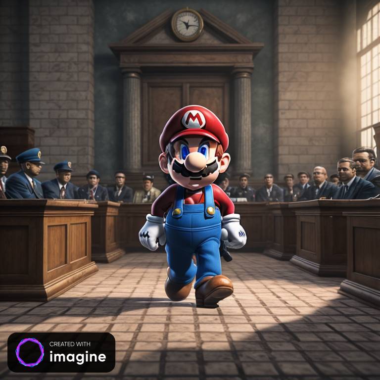 Mario On Trial For War Crimes by Cyberchicken11 on DeviantArt