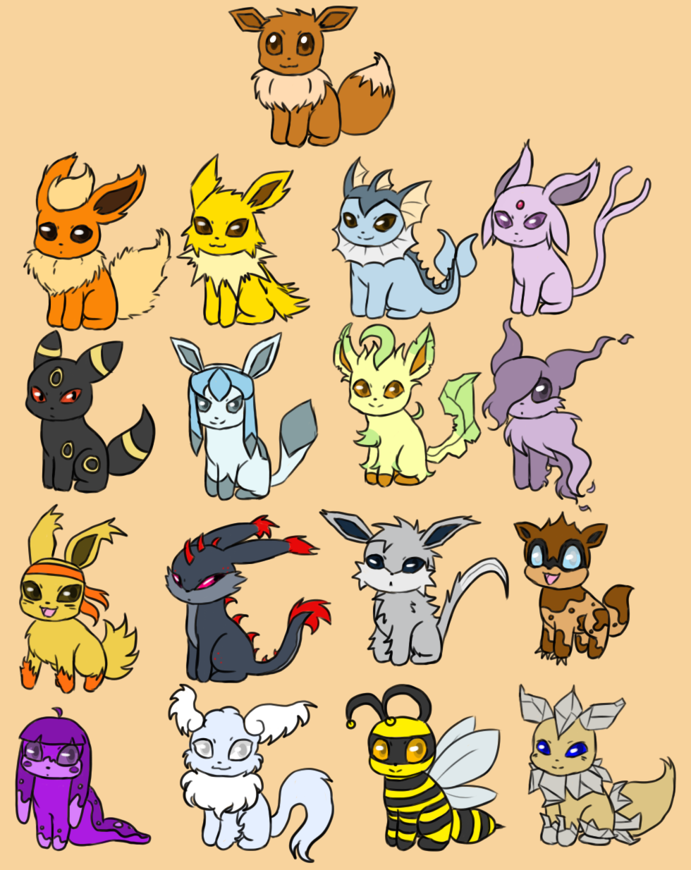 Eeveelutions