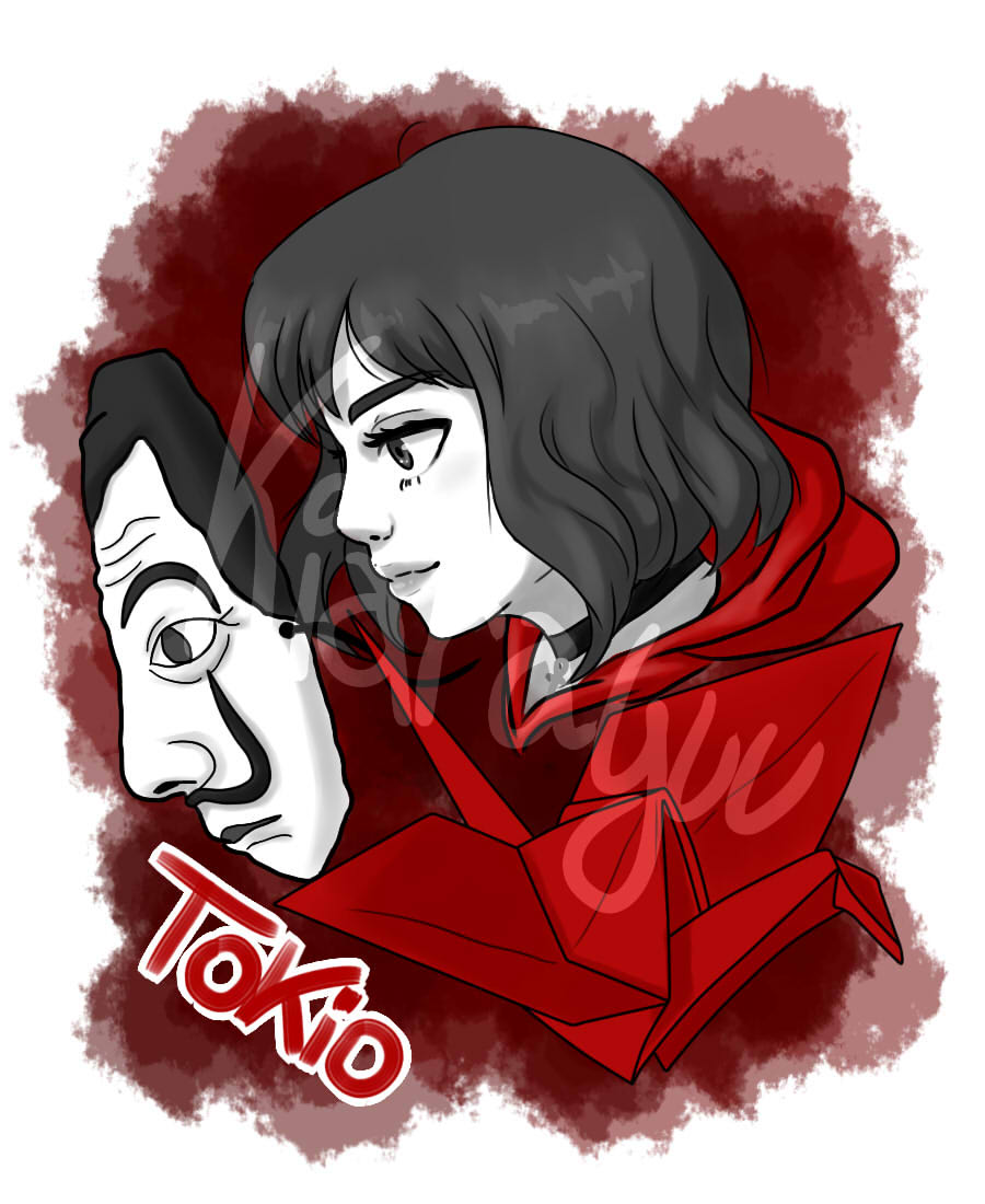 ArtStation - Tokio (La Casa de Papel)