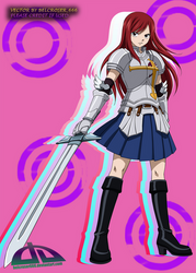 Erza Scarlet vector