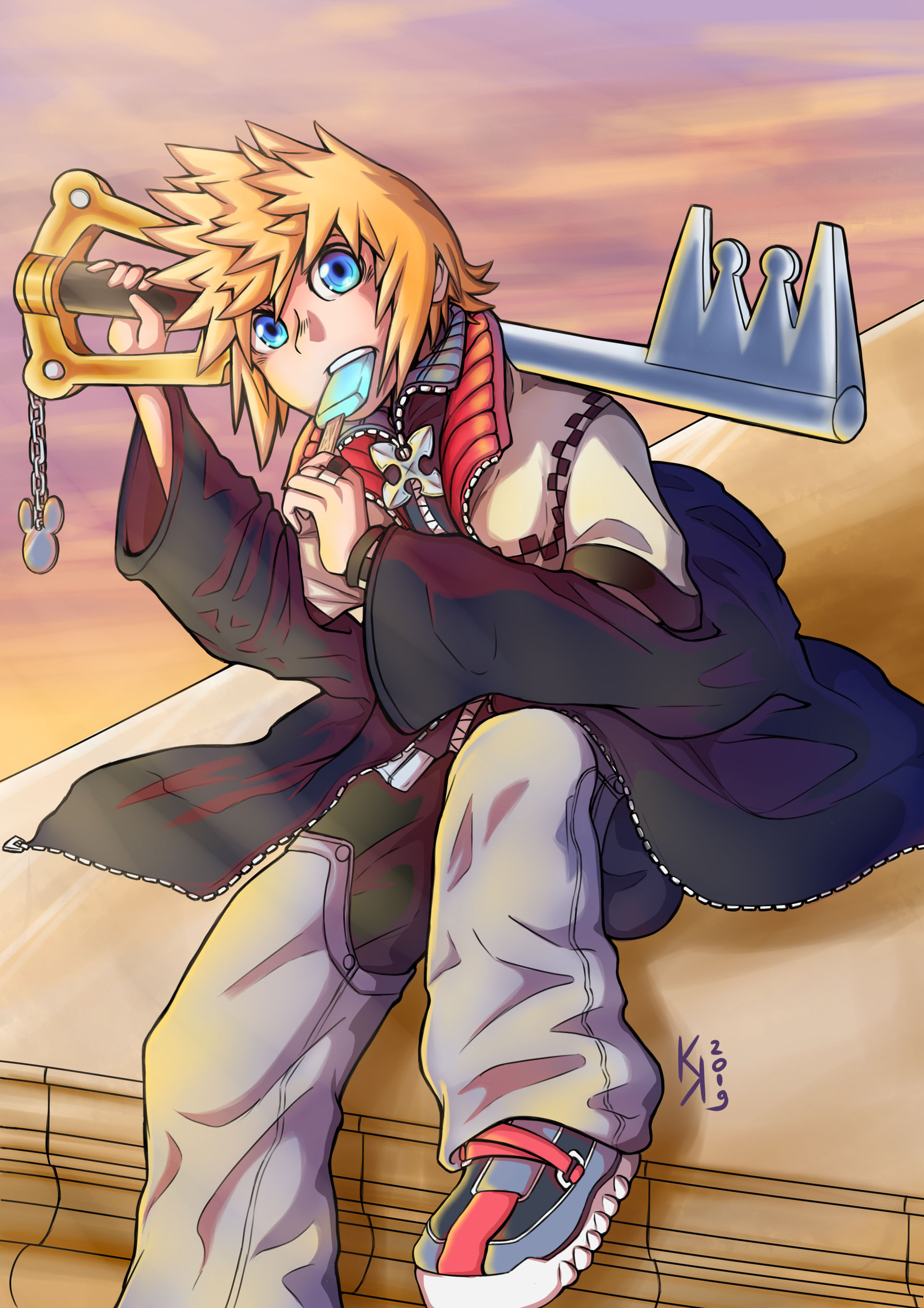 Roxas - Fanart by KhaelKixinga on DeviantArt