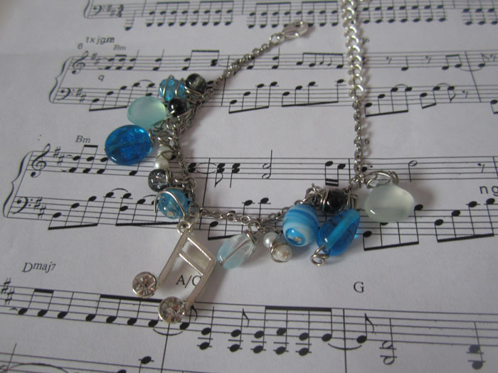 Music Charm Bracelet