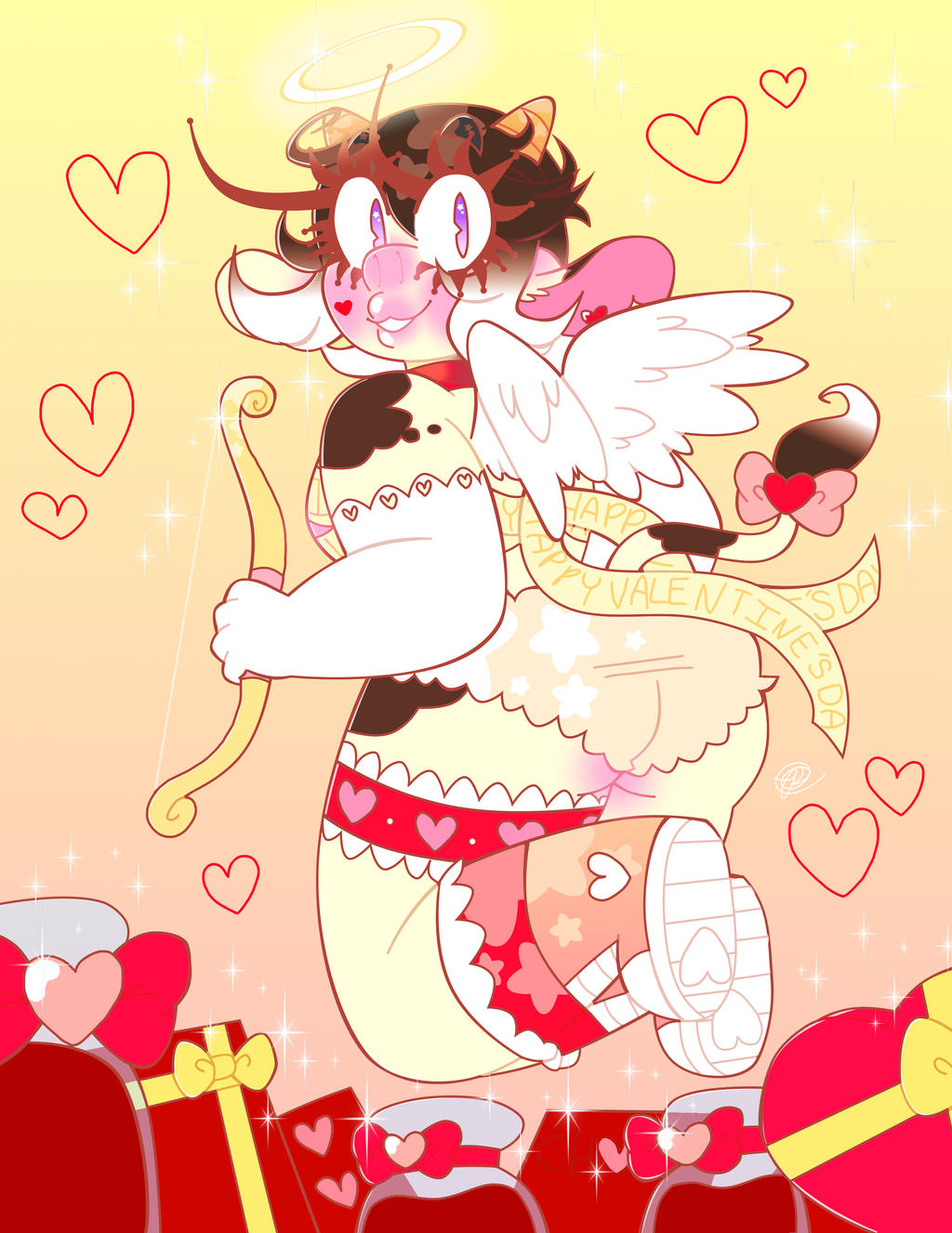 February Moo: Dark Chocolate Valentine