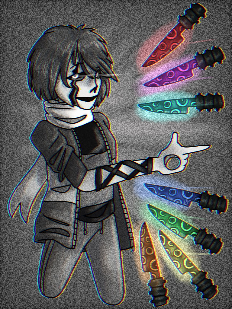 Gaster!Chara by Dim-ups on DeviantArt