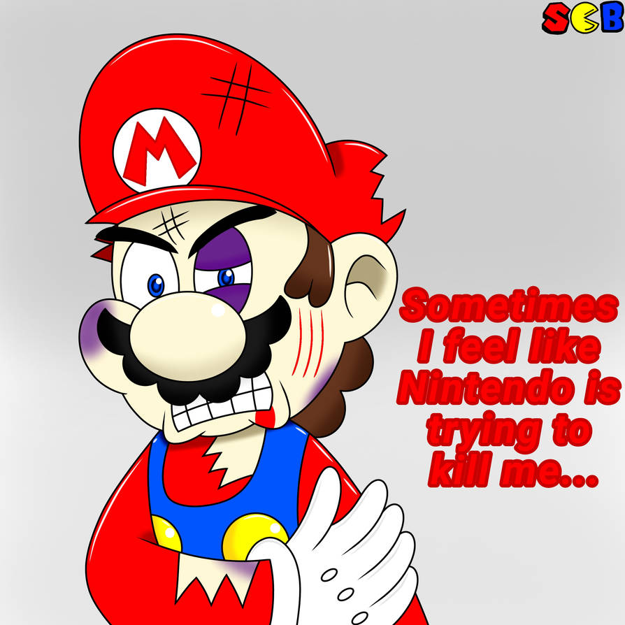 Poor Mario by SuperChrisPlus on DeviantArt