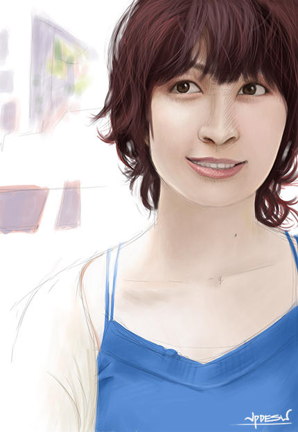 Maaya Sakamoto by JPerezS on DeviantArt
