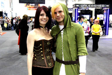 Steampunk and Link MCM Expo