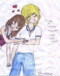 Yuna and Tidus