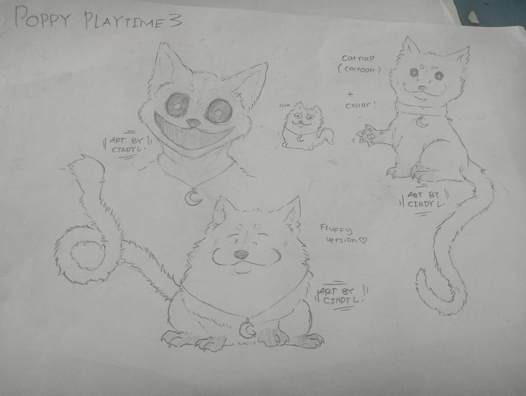 Cat Nap Ransom Letter Catnap (Poppy Playtime 3) by CursedAngelz on DeviantArt