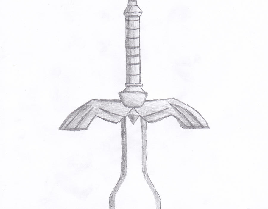 Master Sword Writing Master Sword Sketch by TheOrangeDart on DeviantArt