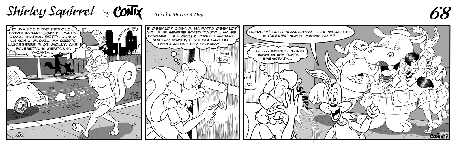 Shirley Squirrel - strip 68 - ITA