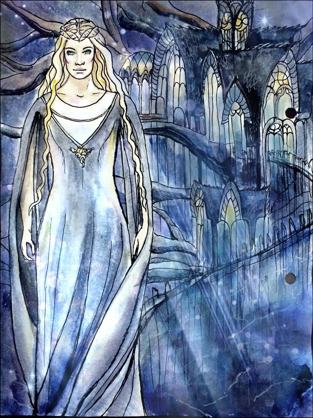 Galadriel G Rune Galadriel by Galinaxsim on DeviantArt