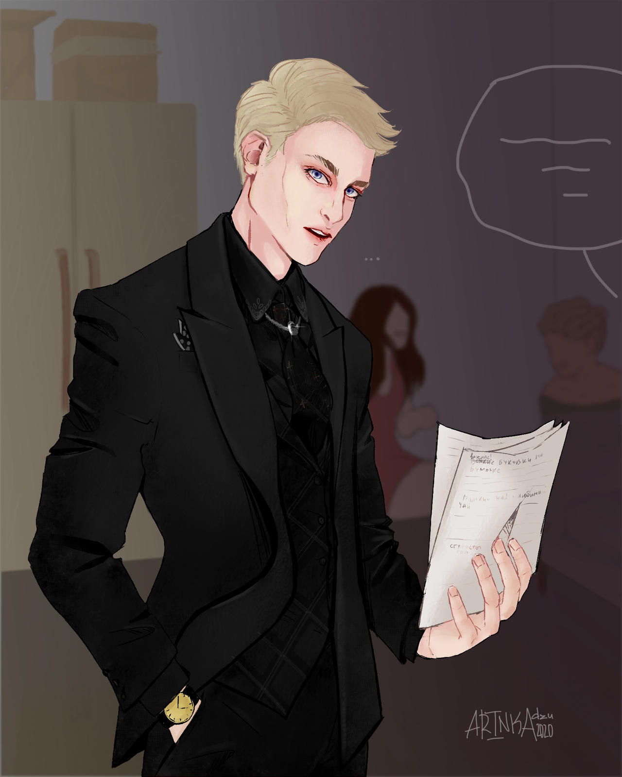 fan art of fanfiction by Arinkadzu on DeviantArt