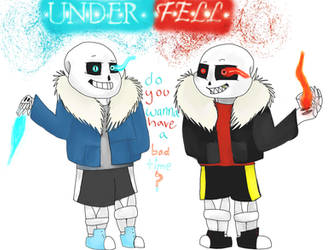 Undertale and Underfell