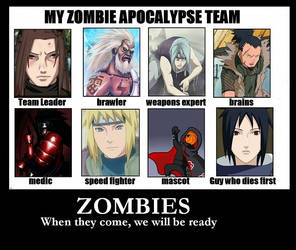 My Zombie Team.