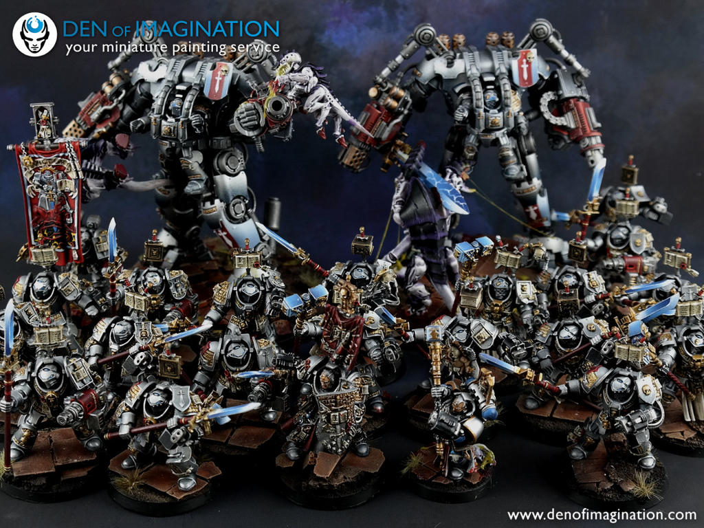 Grey Knights Army by denofimagination on DeviantArt
