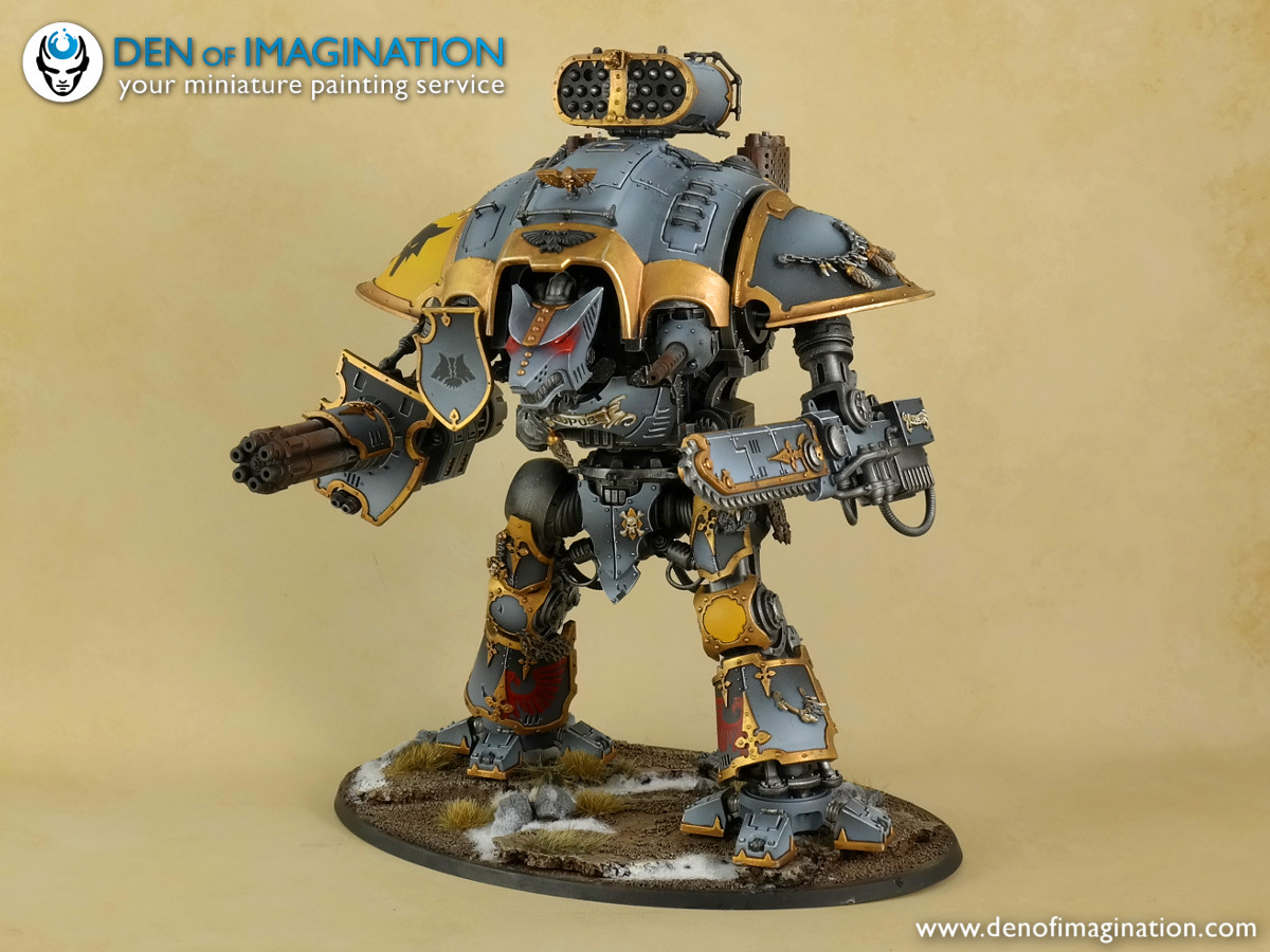 Space Wolves Imperial Knight by denofimagination on DeviantArt
