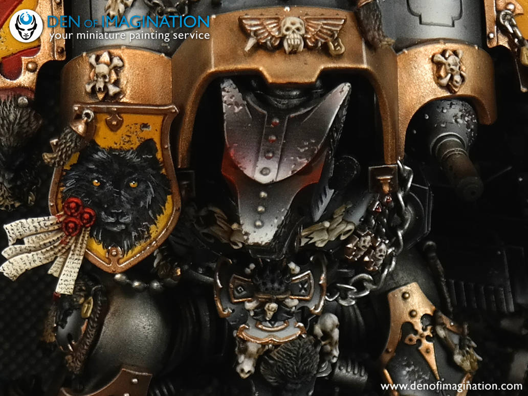 Space Wolves Legion Knight by denofimagination on DeviantArt