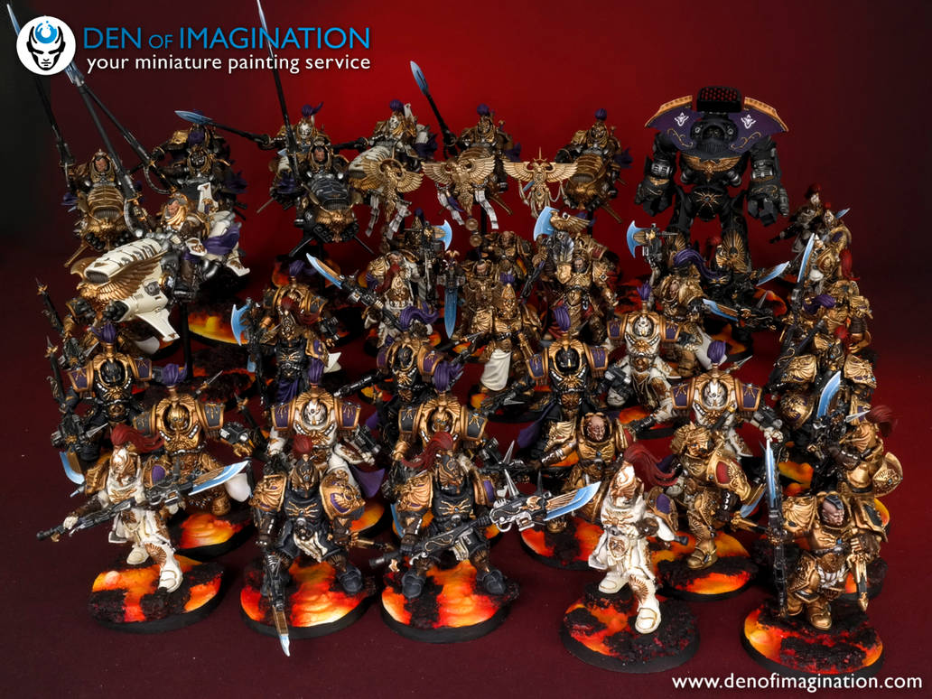 Custodes Army Examples Custodes Army by denofimagination on DeviantArt
