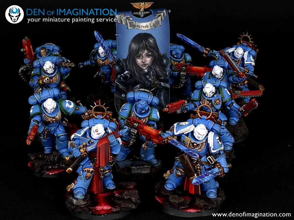Ultramarines Chapter elite by denofimagination on DeviantArt