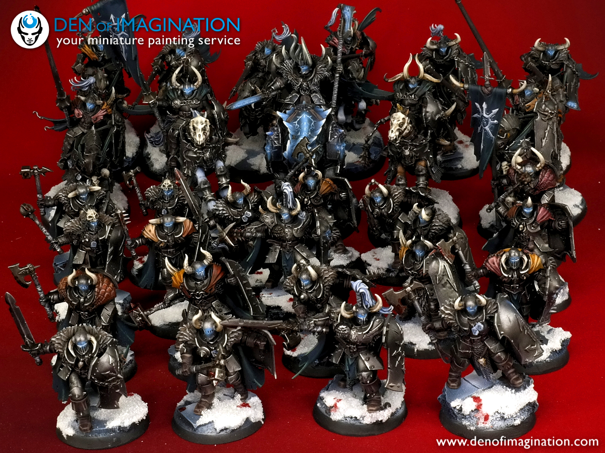 Slaves to Darkness army by denofimagination on DeviantArt