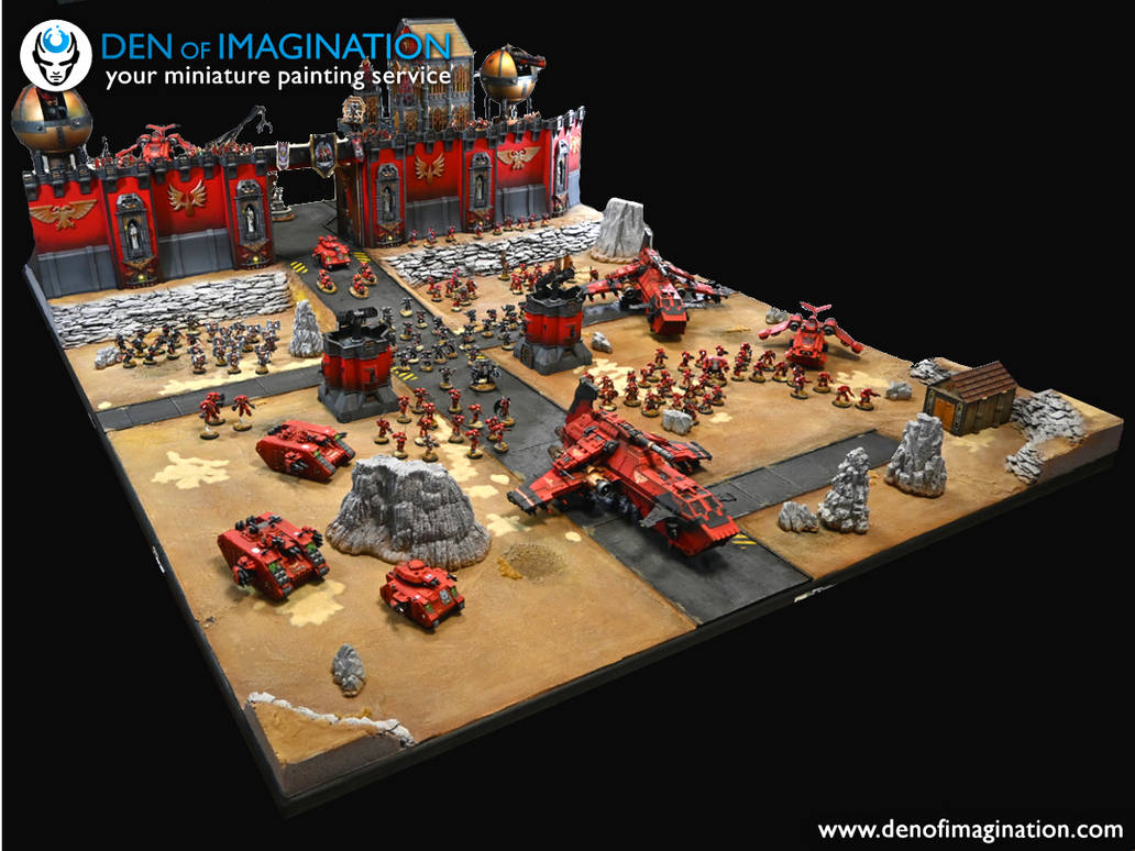 Mknastery Blood Angels Fortress-Monastery!!! by denofimagination on DeviantArt