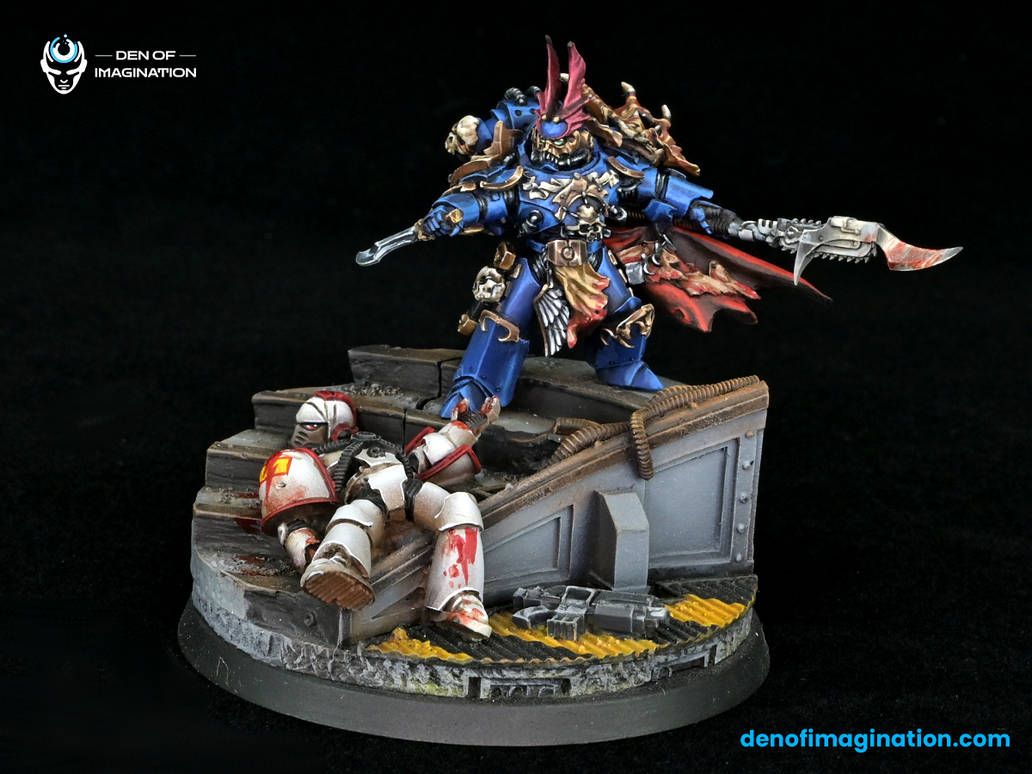 Sevatar First Captain of the Night Lords warhammer 30k Sevatar First Captain of the Night Lords warhammer 30k