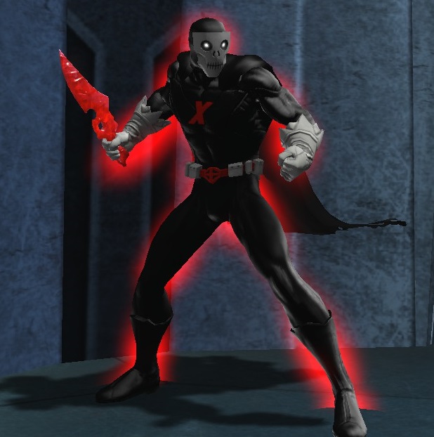 DCUO Red X (Battle ready with Xenothium weapon)