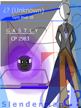 The Gym Master : Slenderman (actually Team Mystic)