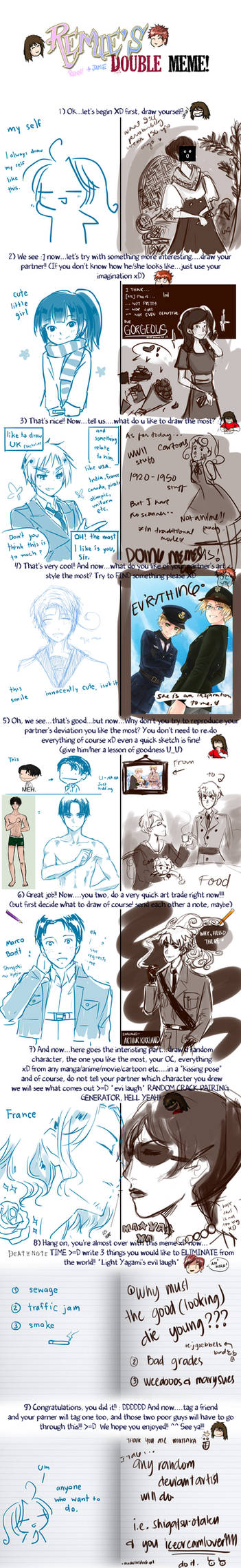 Muisha Double Meme with Muisha by mikitaka on DeviantArt