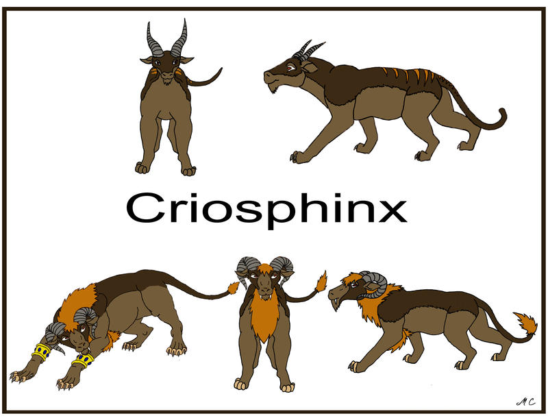 Cryosphinx Criosphinx Rotation by MischievousPooka on DeviantArt