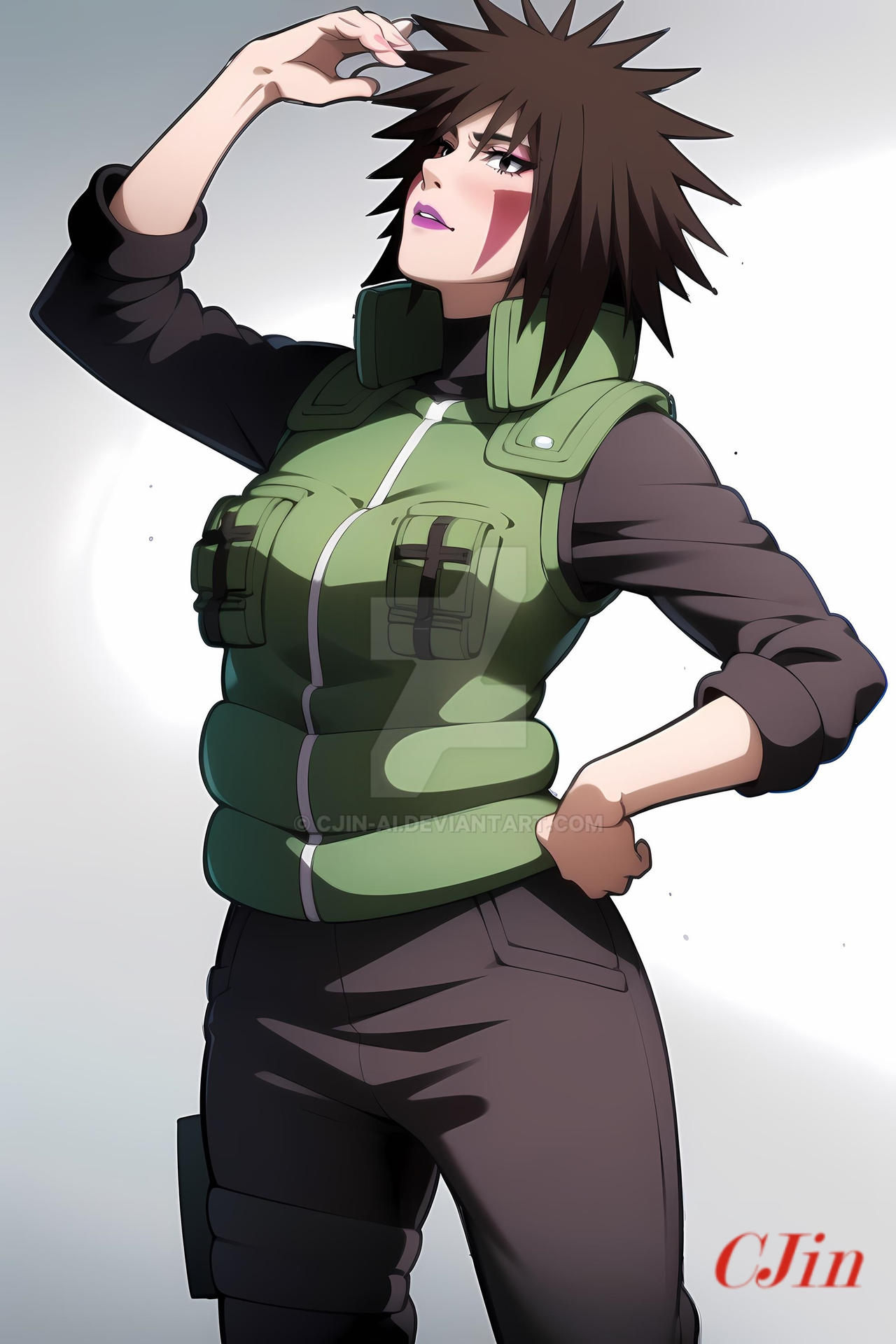 Inuzuka Tsume by Cjin-AI on DeviantArt