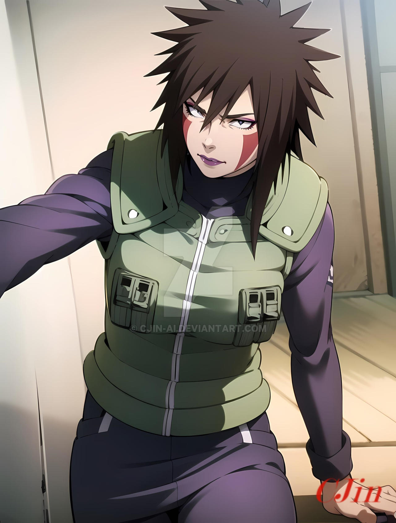 Inuzuka Tsume by Cjin-AI on DeviantArt