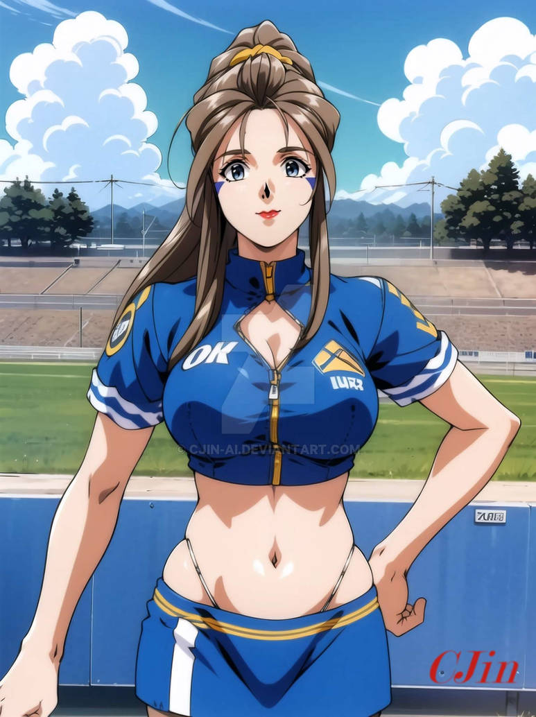 Belldandy Racing Belldandy - Race Queen by Cjin-AI on DeviantArt