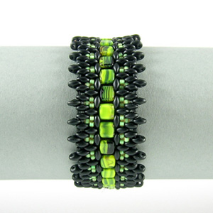 Spring Time beadwoven bracelet