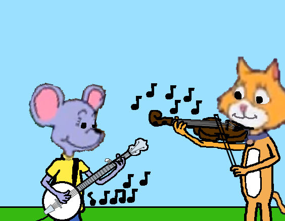 Mat The Mouse And Tally The Cat (Banjo And Fiddle by joebarnesthegamer2 ...